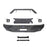 Hooke Road Opar Blade Master Front Bumper w/Winch Plate & off road SpotLights for 2007-2018 Jeep JK Parts BXG117 u-Box offroad 10