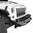 Hooke Road Opar Blade Master Front Bumper w/Winch Plate & off road SpotLights for 2007-2018 Jeep JK Parts BXG117 u-Box offroad 6