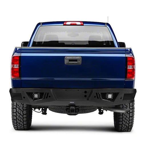 Chevrolet Rear Bumper w/LED Floodlights(07-18 Chevy Silverado 1500) - u-Box