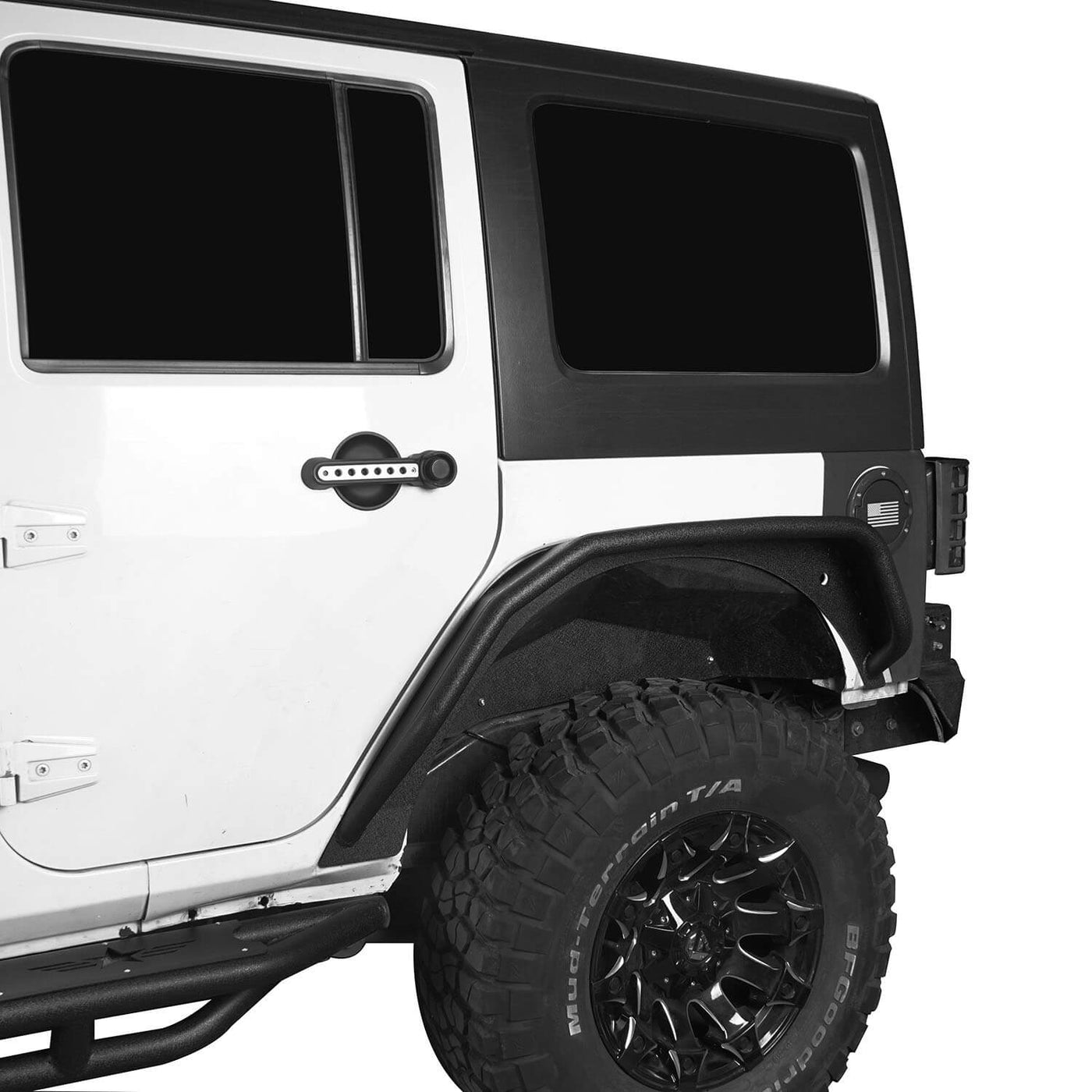 Tubular Fender Flares For Jeep Wrangler JK 20072018 uBox Offroad