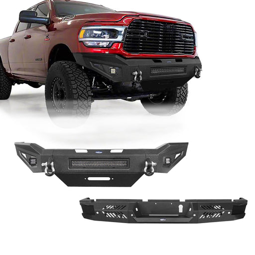 Front Bumper & Rear Bumper (19-24 Dodge Ram 2500) - u-Box