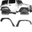 Fender Flares / Front & Rear Inner Fender Liners(07-18 Jeep Wrangler JK) - u-Box