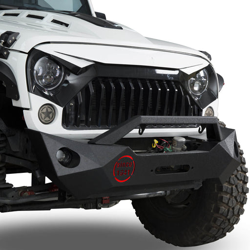 Fragmentation Stubby Front Bumper(07-18 Jeep Wrangler JK) - u-Box