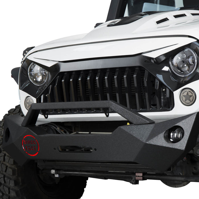 Fragmentation Front Bumper for Jeep Wrangler JK JKU 2007-2018 - u