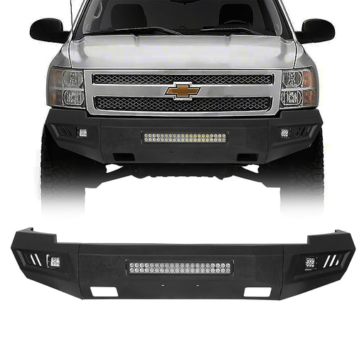 Silverado Front Bumper(07-13 Chevy Silverado 1500 Gen 2) - u-Box