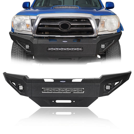 Toyota Tacoma Front Bumper w/Winch Plate for 2005-2011 Toyota Tacoma - u-Box Offroad b4019-1