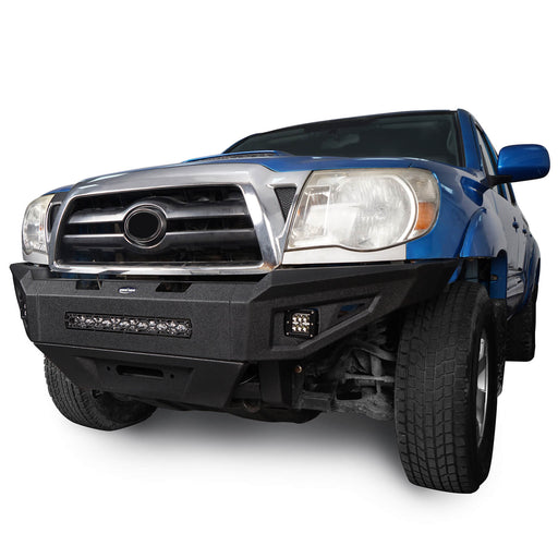 Toyota Tacoma Front Bumper w/Winch Plate for 2005-2011 Toyota Tacoma - u-Box Offroad b4019-2