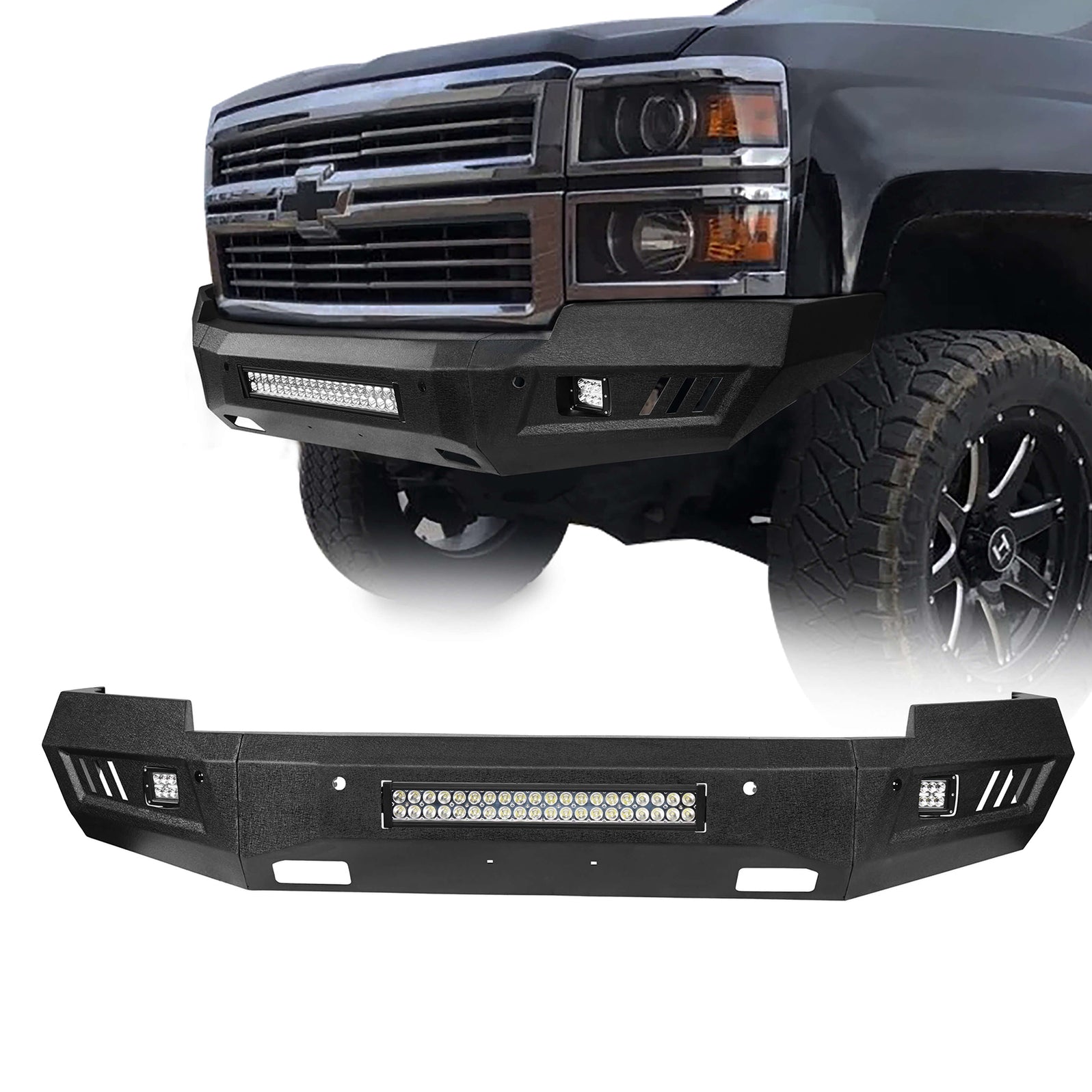 Chevrolet Silverado 1500 Bumpers | Chevy Bumpers - u-Box Offroad