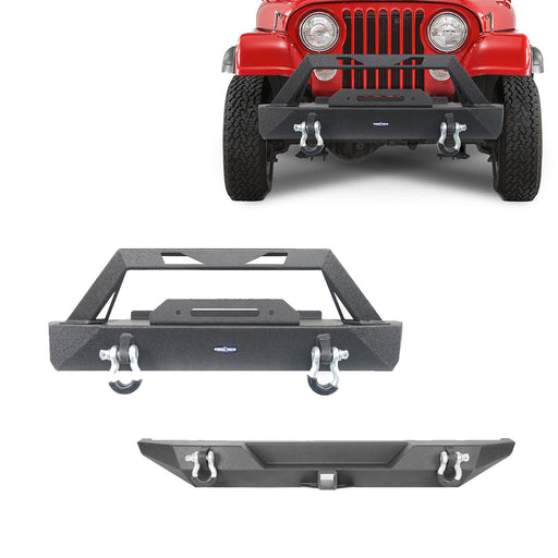 Front Bumper & Rear Bumper (76-86 Jeep Wrangler CJ-7) - u-Box