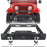 Front Bumper & Rear Bumper (76-86 Jeep Wrangler CJ-7) - u-Box