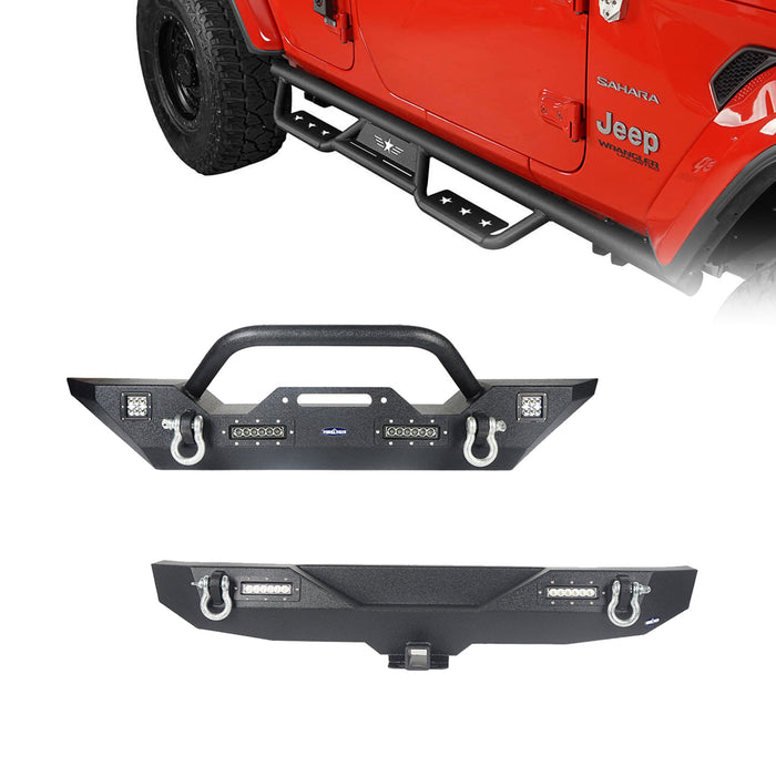 Front Bumper / Rear Bumper / Running Boards Side Steps(18-24 Jeep Wrangler JL) - u-Box