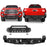 Toyota Tacoma Front & Rear Bumpers Combo for 2016-2023 Toyota Tacoma Gen 3rd - u-Box Offroad b4201420242034204-3