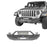 Front Bumper & Rear Bumper w/Tire Carrier(18-23 Jeep Wrangler JL) - u-Box