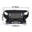 Hooke Road Bumper Front Bumper with Grill Guard and Winch Plate for Jeep Wrangler JK 2007-2018 BXG112 u-Box Offroad 10