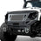 Hooke Road Bumper Front Bumper with Grill Guard and Winch Plate for Jeep Wrangler JK 2007-2018 BXG112 u-Box Offroad 3