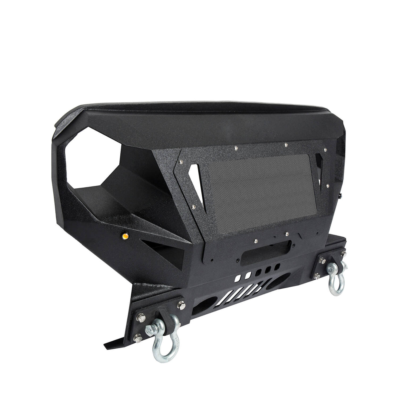 Front Bumper with Grill Guard and Winch Plate for Jeep Wrangler JK 2007 ...