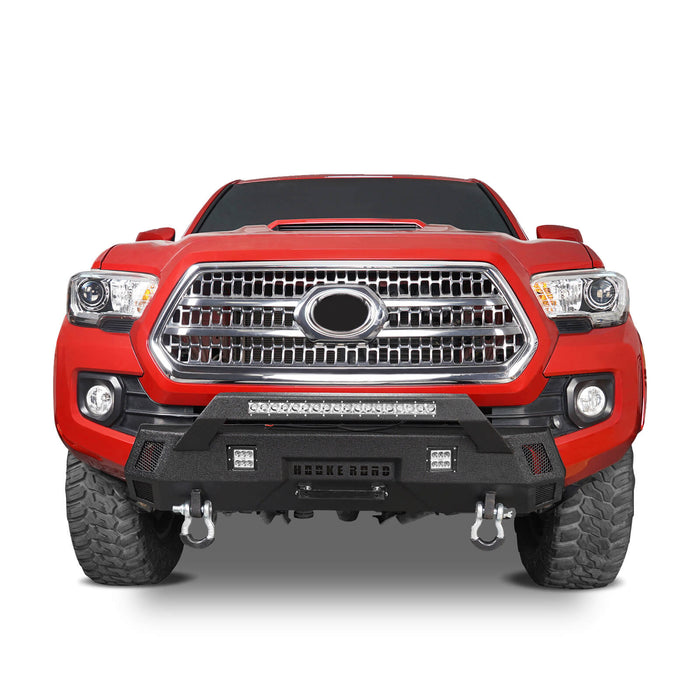 Tacoma Front & Rear Bumpers Combo for 2016-2023 Toyota Tacoma 3rd Gen - u-Box Offroad b42024200-5