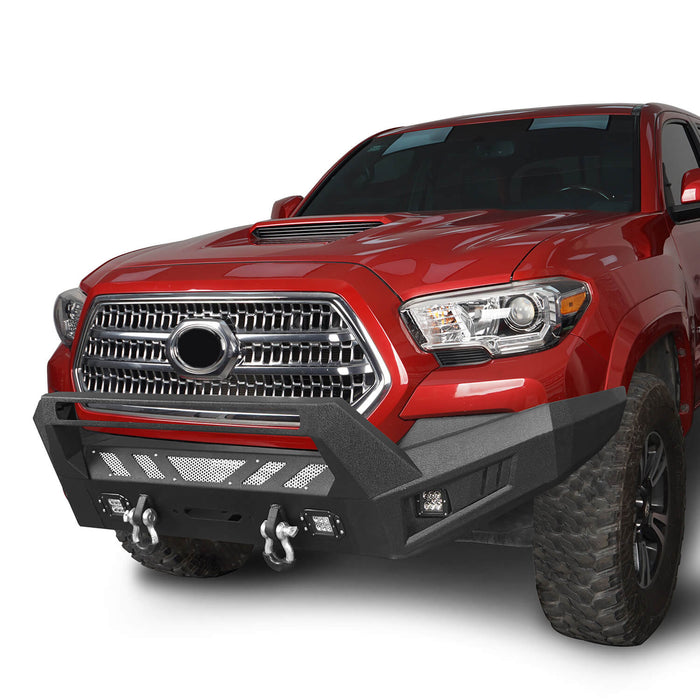 Tacoma Front & Rear Bumpers Combo for 2016-2023 Toyota Tacoma 3rd Gen - u-Box Offroad b42014204-4