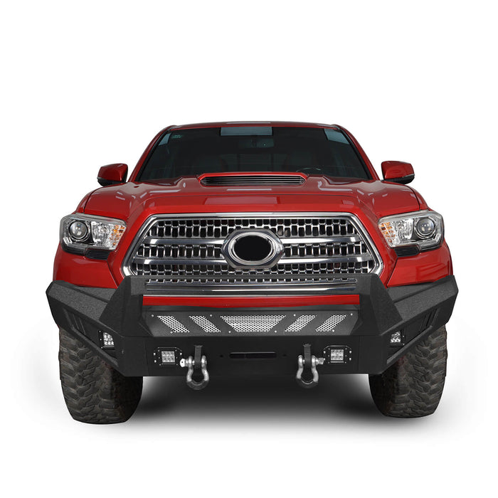Tacoma Front & Rear Bumpers Combo for 2016-2023 Toyota Tacoma 3rd Gen - u-Box Offroad b42014204-5