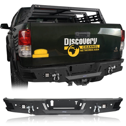 Tundra Rear Bumper Full Width Rear Bumper for 2007-2013 Toyota Tundra b5206 1