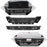 Ram 1500 Full width Front Bumper and Rear Bumper Combo for 2006-2008 Ram1500 u-Box offroad BXG65016503-5