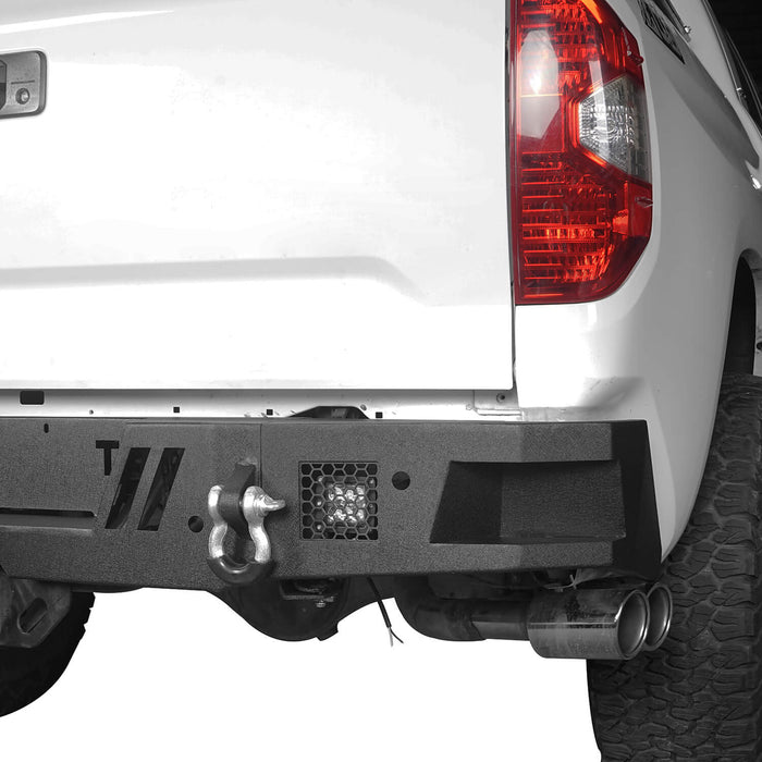 Full Width Front Bumper / Rear Bumper / Bed Rack for 2014-2021 Toyota Tundra b5001+b5002+b5005 11