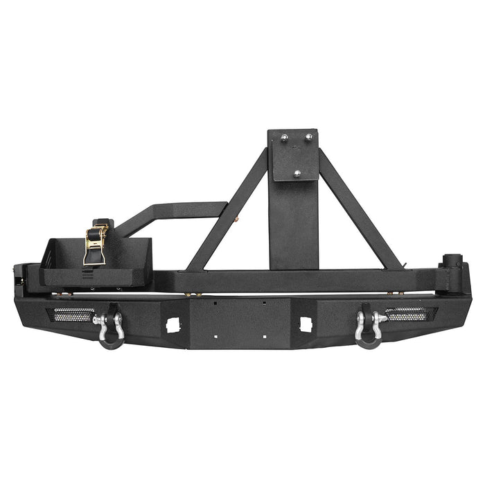 Full Width Front Bumper & Rear Bumper w/Tire Carrier for 2005-2011 Toyota Tacoma - u-Box Offroad b40014013-10
