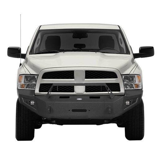 Discovery Ⅱ Full Width Front Bumper w/ Winch Plate & LED Spotlights(09-12 Ram 1500) - u-Box