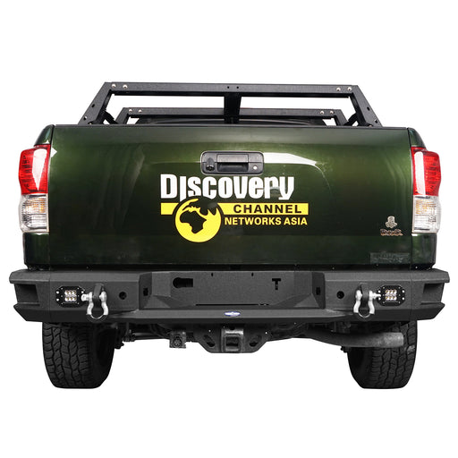 Full Width Rear Bumper for 2007-2013 Toyota Tundra b5201+b5206 2