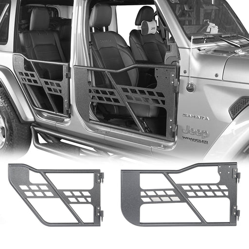 4 Door Tubular Door & Side Steps(18-24 Jeep Wrangler JL) - u-Box