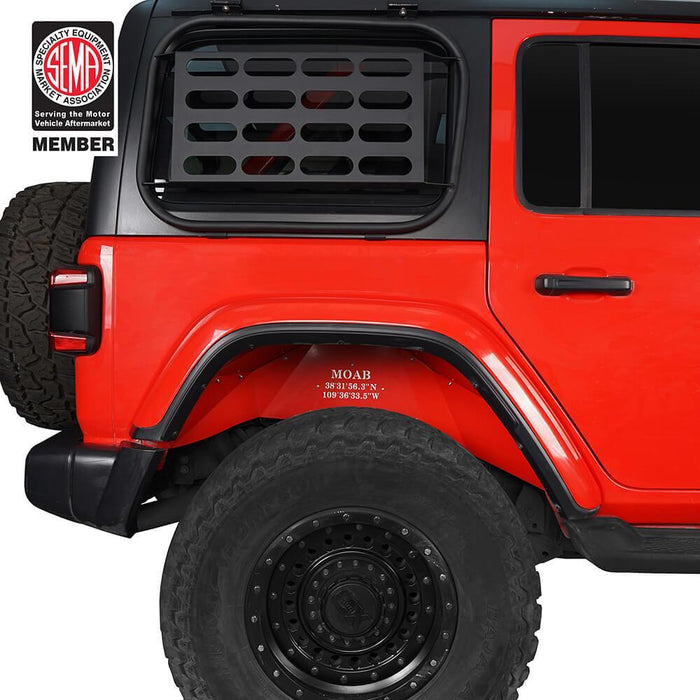 Rear Inner Fender Liners(18-24 Jeep Wrangler JL) - u-Box