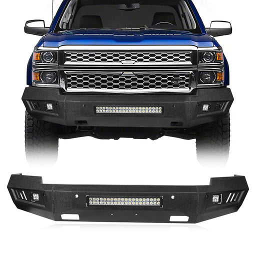 Chevrolet Front Bumper & Rear Bumper Combo(14-15 Chevy Silverado 1500) - u-Box