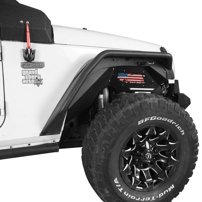 Fender Flares / Front Inner Fender Liners / Rear Inner Fender Liners(07-18 Jeep Wrangler JK) - u-Box