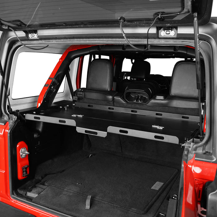 Interior Fold-Up Storage Rack Cargo Rack(18-23 Jeep Wrangler JL 4 Doors Hardtop) - u-Box