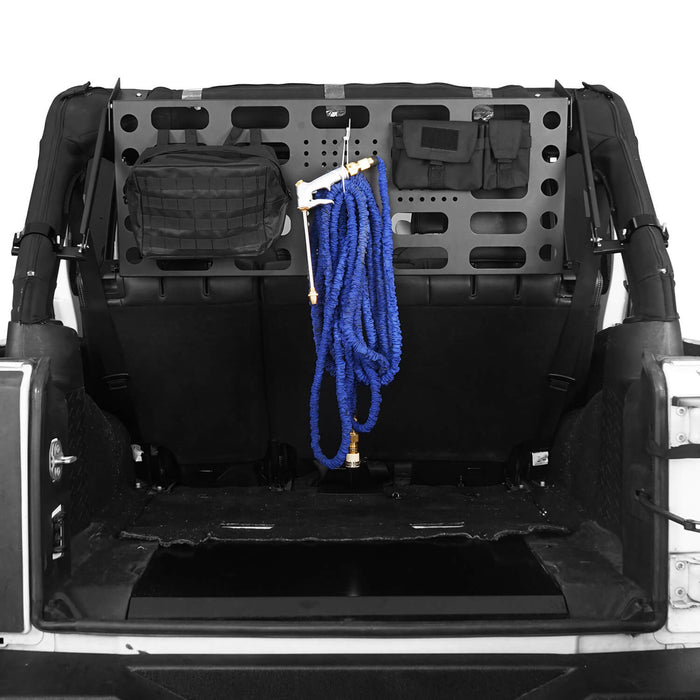 JK Interior Storage MOLLE Panel Overhead Fold Down(07-18 Jeep Wrangler JK) - u-Box