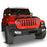 Jeep Hood Protector w/ Amber Lights for 2018-2022 Jeep Wrangler JL and 2020-2022 Gladiator JT- u-Box bxg30023 10