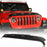 Jeep Hood Protector w/ Amber Lights for 2018-2022 Jeep Wrangler JL and 2020-2022 Gladiator JT- u-Box bxg30023 3