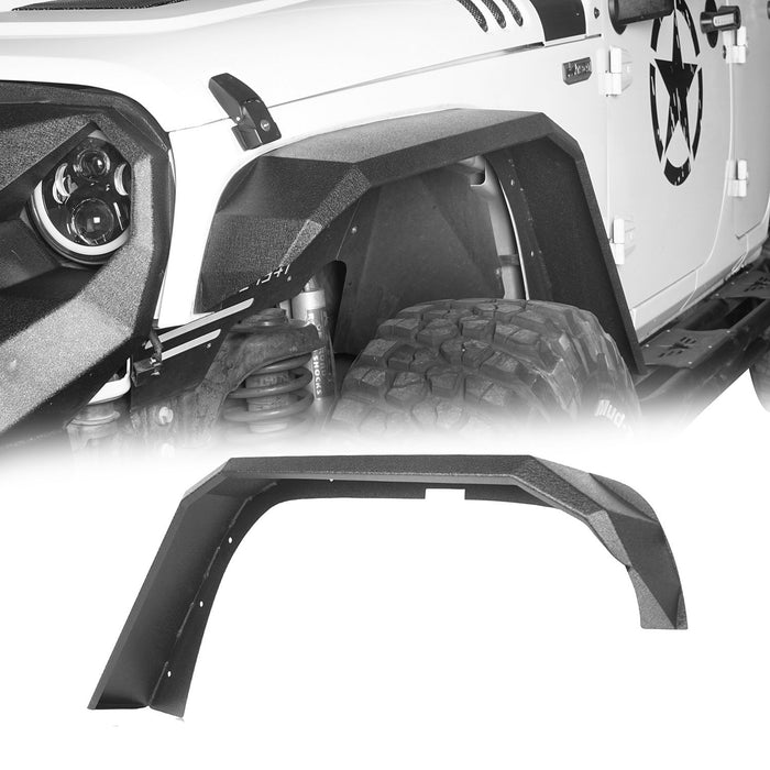 Fender Flares & Front Inner Fender Liners(07-18 Jeep Wrangler JK) - u-Box