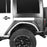 Hooke Road Jeep JK Fender Flares Armour Style for Jeep Wrangler JK 2007-2018 BXG218 u-Box offroad 5
