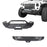 Hooke Road Jeep JK Front and Rear Bumper Combo for 2007-2018 Jeep Wrangler JK Jeep JK Stubby Front Bumper Blade Master Front Bumper Different Trail Rear Bumper JK Front and Rear Bumper Package u-Box Offroad 2