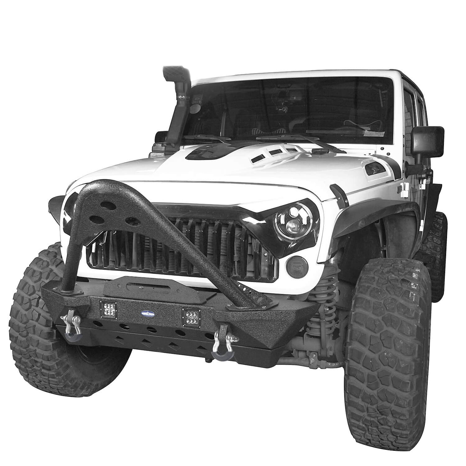 Jeep JK Front Bumper for 20072018 Jeep Wrangler JK uBox Offroad