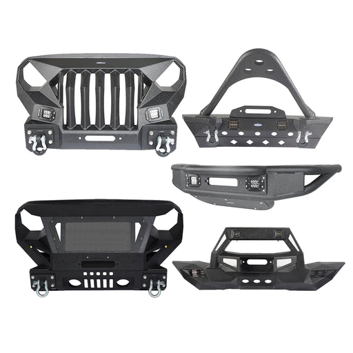 Jeep JK Front Bumper(07-18 Jeep Wrangler JK) - u-Box