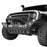 Hooke Road Jeep JK Front Skid Plate Textured Black Steel for Jeep Wrangler JK 2007-2018 BXG204 u-Box offroad 4