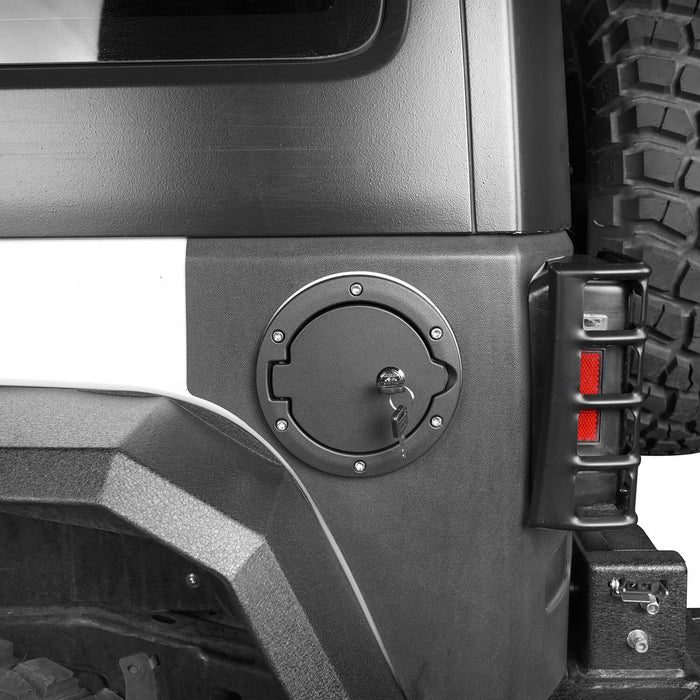Hooke Road Jeep JK Gas Tank Gas Cap with Lock and Key for Jeep Wrangler JK 2007-2018 MMR1784 u-Box Offroad 3