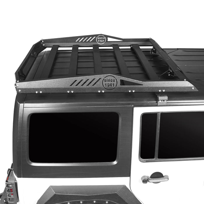 Jeep JK Roof Rack Cargo Carrier Rack for 2007 2018 Jeep Wrangler JK 4 Doors u Box Offroad