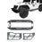 Hooke Road Jeep JK Running Boards and Tubular Half Doors Combo for Jeep Wrangler JK 2007-2018 BXG106136 Jeep JK Side Steps Jeep Tube Doors Jeep Half Doors u-Box Offroad 2