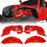 Vivid Red Front Inner Fender Liners / Rear Inner Fender Liners Kit(07-18 Jeep Wrangler JK) - u-Box