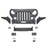 Mad Max Front Bumper Grill w/Wings & LED Lights(18-24 Jeep Wrangler JL & Jeep Gladiator JT) - u-Box