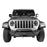 Hooke Road Jeep JL Front Bumper Stubby Blade Master Front Bumper with Winch Plate and License Plate Holder for Jeep Wrangler JL 2018-2019 BXG506 u-Box offroad 3