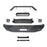 Hooke Road Jeep JL Front Bumper Stubby Blade Master Front Bumper with Winch Plate and License Plate Holder for Jeep Wrangler JL 2018-2019 BXG506B u-Box offroad 7